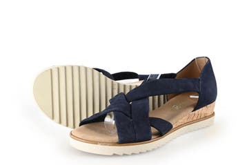 Gabor Sandalen in maat 40 Blauw, Verzenden, Sandalen of Muiltjes