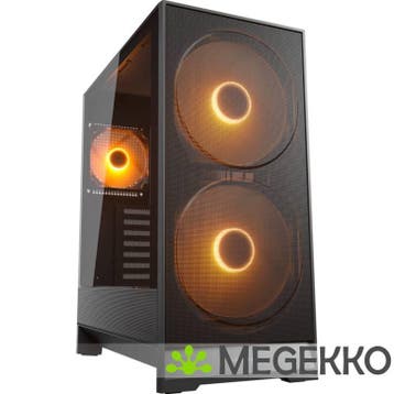 COUGAR Gaming AIRFACE 180 Midi Tower Zwart, Verzenden