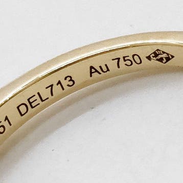 Cartier - Ring - 18 karaat Geel goud - 1895 solitair