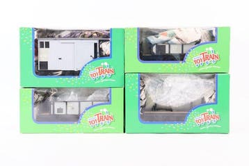 LGB G - Modeltrein goederenwagon (4) - Set van 4