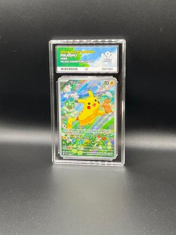 Pokémon - 1 Graded card - Pikachu 088 Paldea Adventure Chest