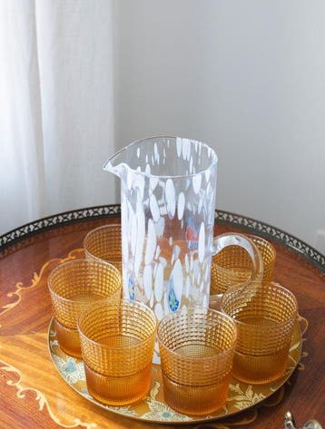 IVV Firenze - Maryana Iskra - Drinkset (7) - Muranoglas