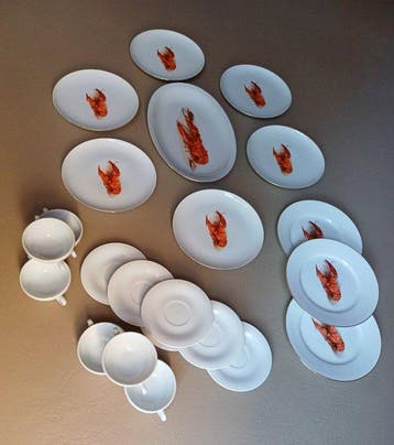 Bavaria, R.Ginori, Kings - Perfect Shellfish Set -