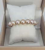 Zonder minimumprijs - Armband 11x12 mm ronde roze gouden, Nieuw