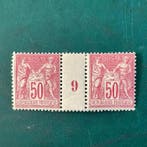 France 1876 - 50 cent Sage met Millemessime 9 - MH - Yvert