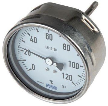 -40 à +40°C Thermomètre bimétallique en acier inoxydable, Verzenden