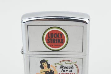Zippo - Lucky Strike Zippo Lighter Pin-Up Girl Design -, Nieuw
