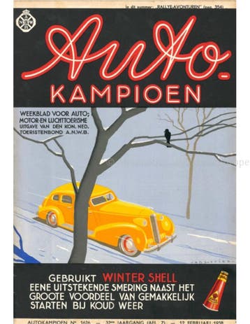 1938 AUTOKAMPIOEN MAGAZINE 07 NEDERLANDS, Ophalen of Verzenden, Nieuw