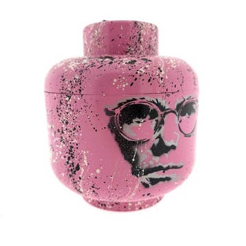 WhyCreationz (XX-XXI) - Andy Warholl Face Lego