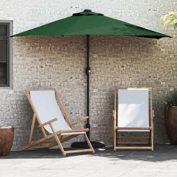 vidaXL Tuinparasol 294 x 150 x 224 cm Polyester en Staal, Verzenden, Nieuw