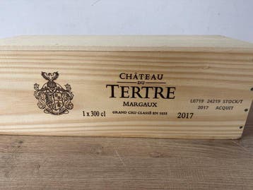 2017 Chateau Du Tertre - Margaux - 1 Dubbele Magnum/Jerobeam, Collections