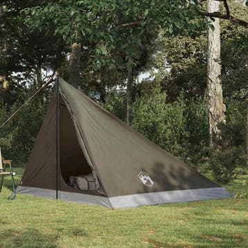 vidaXL Backpacking Tent 4-persoons Bruin en Grijs, Verzenden