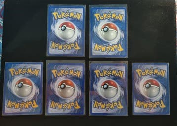 6 Card - Charmander, Dragonite, Nieuw