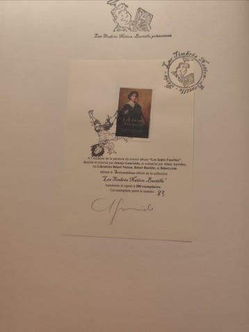 Les Indes Fourbes + timbre de la Nation - C - 1 Album -