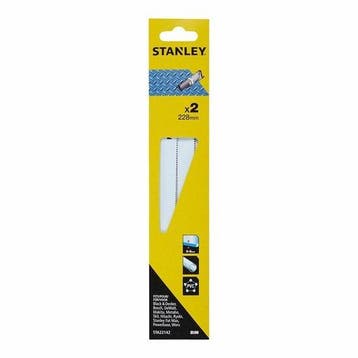 Stanley recipro zaagbladen 228mm metaal op Overig, Doe-het-zelf en Bouw, Gereedschap | Handgereedschap, Verzenden, Nieuw