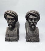 Vuurbok (2) - Gietijzer - Haardijzers in antieke stijl, Antiek en Kunst