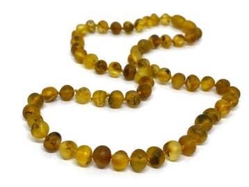Ancient Forest - Baltisch Amber Halssnoer met afzonderlijk, Verzamelen