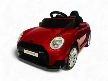 MINI Cooper S, 12 volt kinderauto  met rubberen banden en me, Ophalen of Verzenden, Nieuw