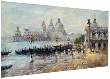 Mikhail Kraiev (1957) - Venise – Quand la Brume se Mêle aux