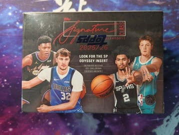 2025/26 Topps Insert card, Gesigneerde kaart - 1 Sealed box, Verzamelen, Nieuw