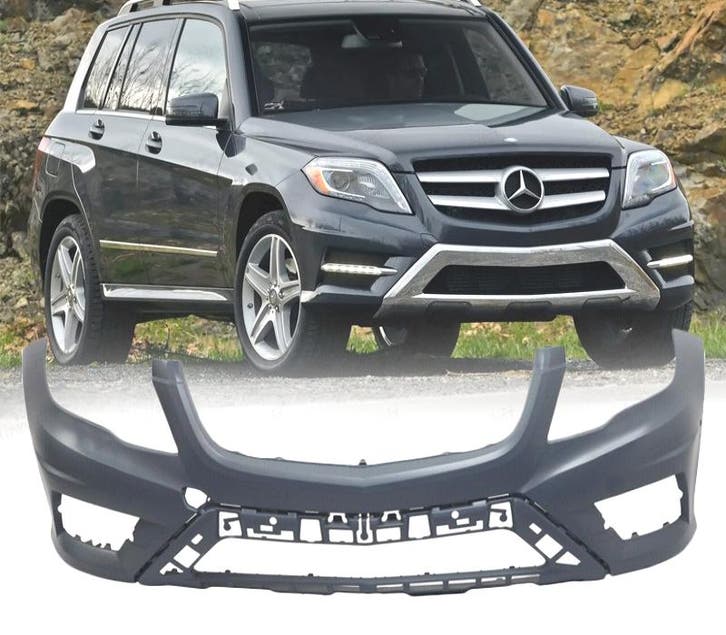 PARE-CHOCS AVANT MERCEDES GLK X204 13-17 LOOK AMG, Auto-onderdelen, Carrosserie, Verzenden