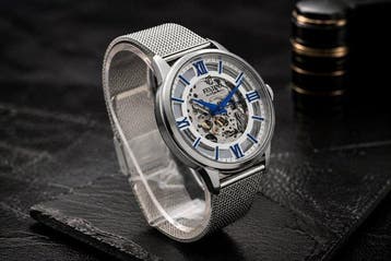 Festina - Festina Automatic Skeleton F20534/1 - Zonder, Handtassen en Accessoires, Horloges | Heren, Nieuw
