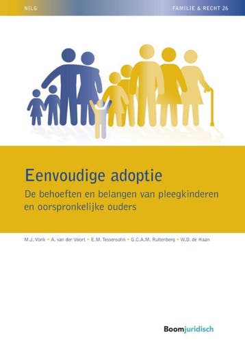 Eenvoudige adoptie / NILG - Familie en recht / 26 M.J. Vonk, Verzenden, Zo goed als nieuw, M.J. Vonk