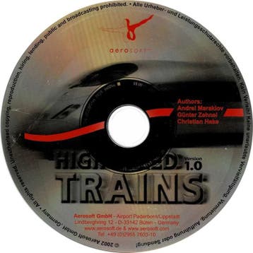 High Speed Trains 1.0 (Disc Only) (Microsoft Train Simulator, Verzenden, Nieuw