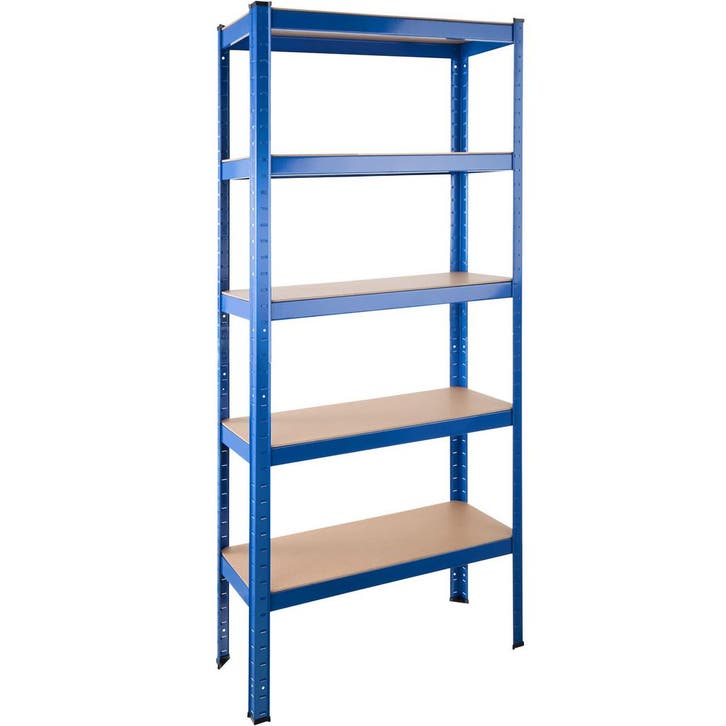 tectake Opslagrek 5 niveaus - 350 kg, Huis en Inrichting, Woonaccessoires | Overige, Verzenden