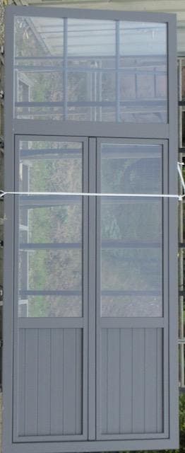 pvc terrasraam , raam , chassis 119 x 300 / 220, Ophalen of Verzenden, Deurkozijn
