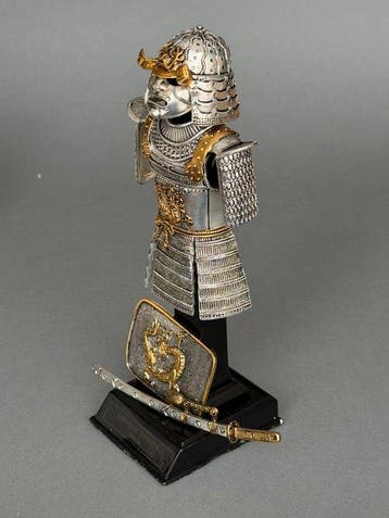 Franklin Mint – Japanse Samurai 1650 – Met OVP & COA –, Antiek en Kunst