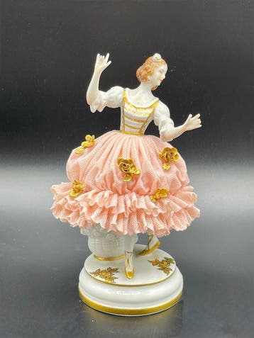 Müller & Co., Volkstedt - sculptuur, Danseuse - vers 1920-30