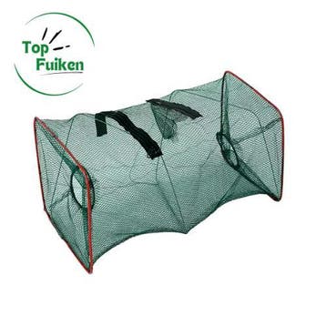 Rivierkreeft Fuik (2 inlaten) TopFuiken.nl, Watersport en Boten, Hengelsport | Algemeen, Verzenden, Nieuw, Net of Fuik