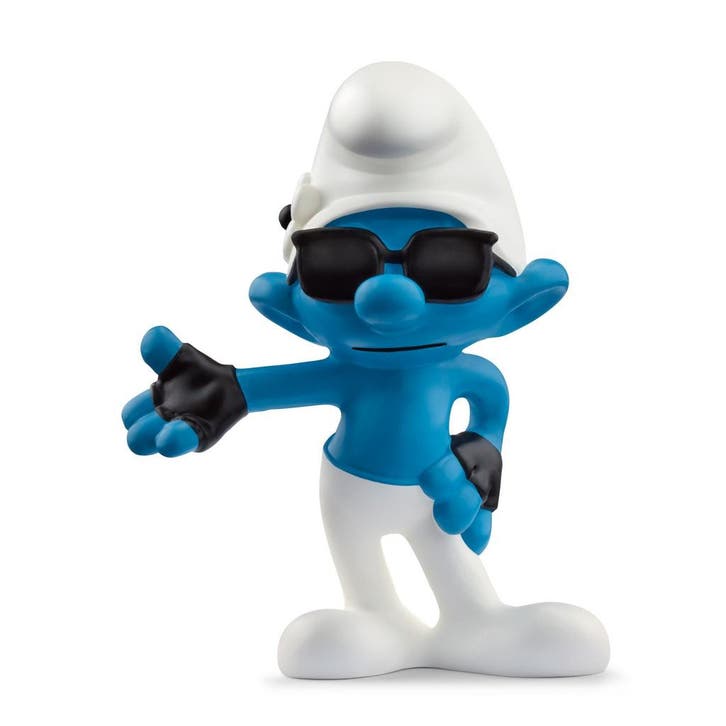 De Smurfen PVC Beeldje Hippe Smurf 6 cm, Verzamelen, Stripfiguren, Nieuw, Ophalen of Verzenden