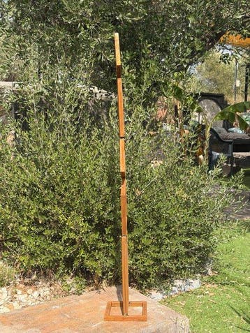 Ana Lucia B.M - Sculpture Corten - XXL - NO Reserve