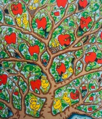 James Rizzi - “The apple doesnt fall far from the tree”..