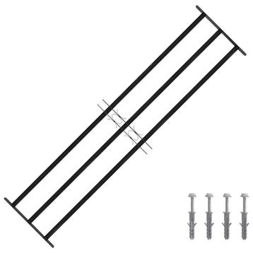 vidaXL Raam Beveiligings Grille 174 x 45 cm Gegalvaniseerd, Verzenden, Nieuw