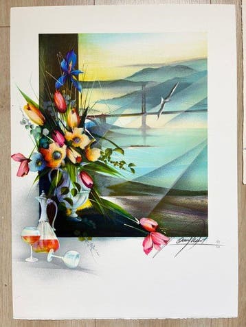 Raymond Poulet (1934) - Lot de 3 lithographies