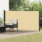 vidaXL Uittrekbaar Zijscherm Zand 600 x 140 cm Polyester, Verzenden, Nieuw