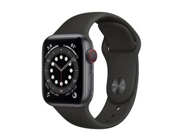 Apple Watch Series 6 - 40mm - Aluminium - Spacegrijs - GPS +, Handtassen en Accessoires, Smartwatches, Verzenden, Zo goed als nieuw