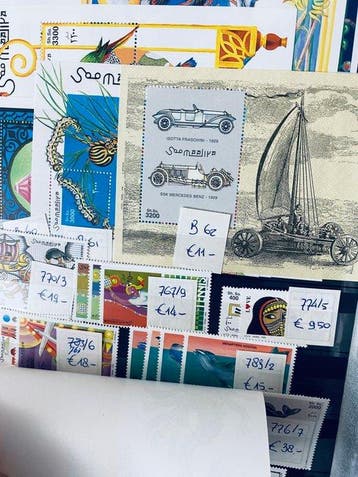 Monde - Belle collection Somalie + territoires espagnols, Gestempeld