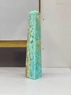 Aragonite bleue géante Obélisque - Hauteur : 300 mm -, Collections