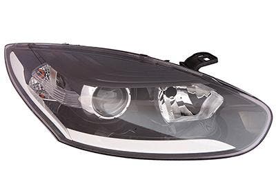 Renault Megane 2014-2016 Zwart/Wit Koplamp Rechts, Autos : Pièces & Accessoires, Éclairage, Envoi