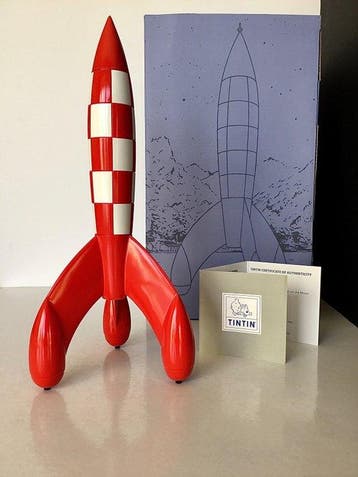 Tintin - Statuette Originale Moulinsart 46949 - La fusée (30