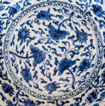 Banier - Beatiful plate Kangxi - China, Antiek en Kunst