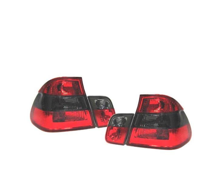 FEUX ARRIÈRE BMW E46 98-01 ROUGE FUMÉ, Autos : Pièces & Accessoires, Éclairage, Envoi