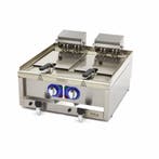 Elektrische frituurpan | RVS | Dubbele pan | Tapkraan |, Verzenden, Nieuw in verpakking
