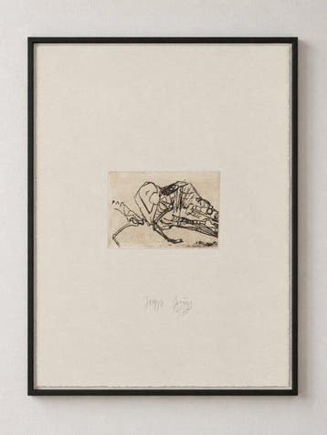 Joseph Beuys (1921-1986) - Sheep skeleton