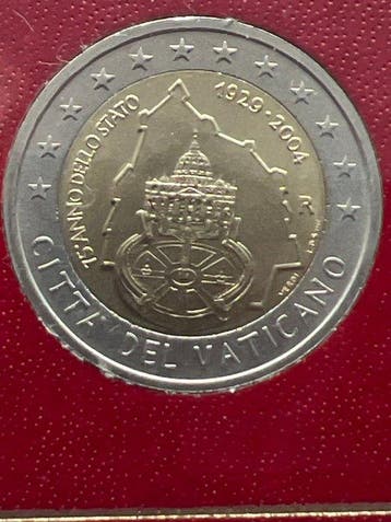 Vaticaan. 2 Euro 2004 Città del Vaticano (Zonder