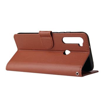 Xiaomi Redmi 9A Leren Flip Case Portefeuille - PU Leer, Verzenden